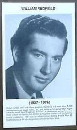 William Henry Redfield (January 26, 1927