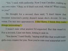 Wes S Quote From The Truth About Forever By Sarah Dessen Book Quotes Quotes From Novels Favorite Book Quotes