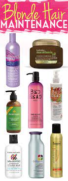 Alternating between moisture and protein—and not overdosing on either—is the most important thing when it comes to caring for blonde hair no matter how long it's been since your last appointment or how severe any damage is, dueñas explained to me as i sat in her chair. How To Maintain Blonde Hair Hairspray And Highheels Blonde Hair Care Hair Maintenance Blonde Hair At Home