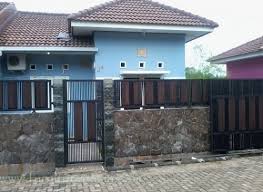 Pagar rumah minimalis murah dengan perpaduan kayu dan batu. Pagar Minimalis Batu Alam 2017 Content