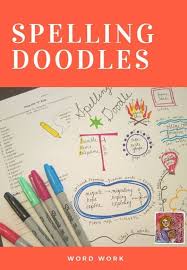 Spelling Doodle A Fun Word Work Activity Spelling Word Activities Fun Word Work Activities Word Work