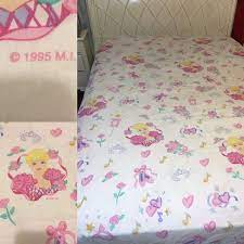 Vintage barbie comforter pink with flowers 1990s euc twin size rare. Barbie Bedding Rare Vintage 995 Barbie Twin Size Top Sheet Poshmark
