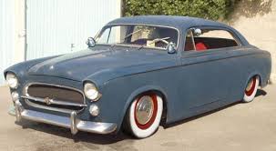 Chopped Peugeot 403 Custom Coupe Dingen Om Te Kopen