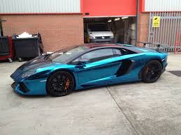 Turquoise Chrome Aventador Turquoise