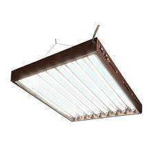 61cm x 22cm (lx w). T5 Designer Grow Light System 4ft 8 Tube Bulbs Included