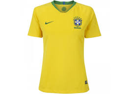 Compartilhe este link em suas redes sociais: Camisa Torcedor Feminina Brasil I 201 Com O Melhor Preco E