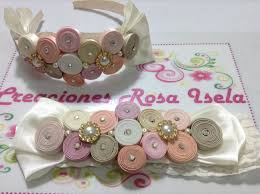 Tiara Y Diadema De Caramelos En Colores Vintage Tutorial Flor Hecha Con Cinta Monos Para El Cabello De Boutique Diademas