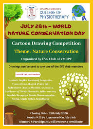 Join the global celebration of birds and nature on 8 may 2021! Vmcpt On Twitter World Nature Conservation Day Date 28 07 20 Organised By Vmcpt Evs Club Activities Cartoon Drawing Competition Family Banyan Tree Video Presentation Https T Co Bobrdo29os
