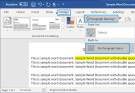Select line spacing options and choose an option in the. How To Quickly Remove Double Spaces In Word Document