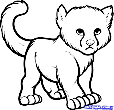 The теам of easydrawingart.com loves cats, both small and big, so today we will teach you how to draw a cheetah. Draw A Cheetah Sitting Google Search Rysunki Rysowanie Cute766