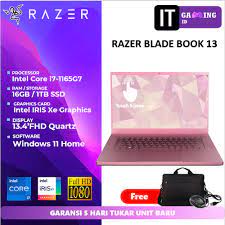 Jual Razer Blade Book 13 Touch i7-1165G7 16GB 1TBSSD W11 13.4FHD Quartz -  Tanpa Paket - Jakarta Pusat - IT GAMING ID | Tokopedia