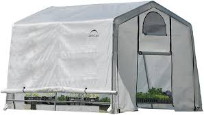 Check spelling or type a new query. Amazon Com Shelterlogic 10 X 10 Growit Greenhouse In A Box Flow Peak Roof Style Easy Access Outdoor Grow House With Translucent Waterproof Cover White Garden Outdoor