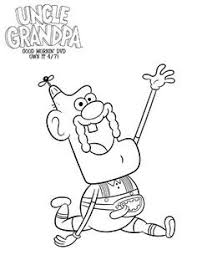 Uncle Grandpa Coloring Free