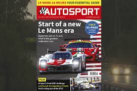 Swings left, champagne/maple, 2 x 40 shape trays. Magazine Le Mans 24 Hours Preview Special