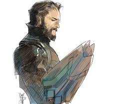 Captain America By Otto Schmidt Captain America Drawing Otto Schmidt Captain America Art