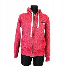 details about w superdry womens zip up hoodie int m