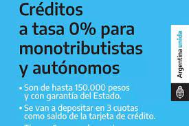 Los créditos para monotributistas, surgen para paliar los efectos de la pandemia de coronavirus sobre los sectores. Solicitar Los Creditos A Tasa Cero Para Monotributistas Y Autonomos