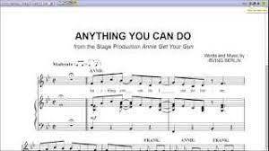Great for helping elementary students tell right now i'm giving succulents a try because they don't need much attention, but give me a cute little cactus over anything that needs watering. Anything You Can Do Piano Sheet Music Youtube