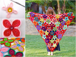 Crochet hawaiian flowers tutorial on how to join these flowers to make table mats,blankets and more. Wonderful Diy Crochet Hawaiian Flower With Free Pattern