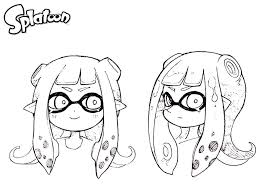 If the 'download' 'print' buttons don't work, reload this page by f5 or. Splatoon Coloring Pages 100 Pictures Free Printable