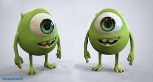 Young Mike Mike Wazowski Personajes 3d Animacion 3d