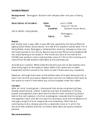 Lo stadio può ospitare 50.000 persone e prende il nome dal sovrano in carica di terengganu, sultan mizan zainal abidin. Doc Incident Report Azeeb Ce Pe Academia Edu