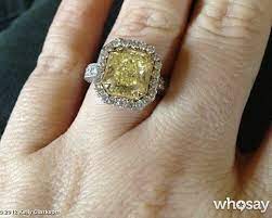 Kelly Clarkson Engagement Ring Yellow Massive Yellow Diamond Engagement Ring Canary Yellow Diamond Engagement Ring Canary Diamond Engagement Ring