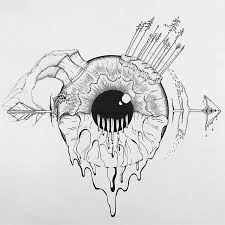 Black And White Cartoon Illustration Broken Heart Cartoon Earth Respect By Onefold Creative Blackworknow If You Would Like To Be Featured Submissions Business Earth Drawings Broken Heart Drawings Heart Drawing