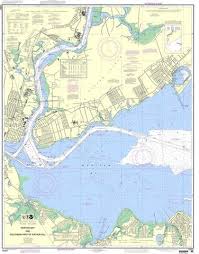 Noaa Nautical Chart 12331 Raritan Bay And Southern Part Of Arthur Kill