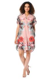 I 3 This Flamingo Floral Print Crepe Shift Dress From Eshakti Fashion Clothes Women Shift Dress Shop Casual Dresses