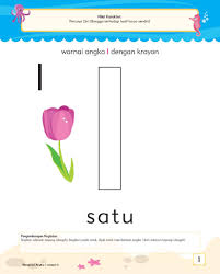 Pengurangan yang demikian ini hanya dapat dilakukan satu kali. Anak Cerdas Mengenal Angka 1 5