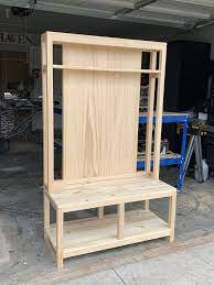 Please consider adding photos and doing some basic research into your question. Diy Hall Tree Bench Handmade Haven