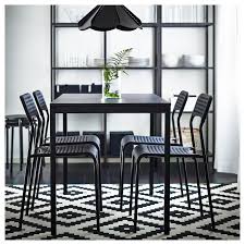 Adde Chair Black Ikea In 2020 Dining Table Black Modern Dining Room Tables Ikea Dining Room