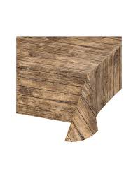 Dark Wood Grain Plastic Table Cover This Listing Is For 1 Plastic Table Cover Measuring 5 Plastic Table Covers Lumberjack Western Table Decorations
