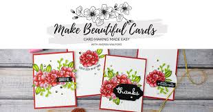 Receive your badges via ground or priority mail. Home Make Beautiful Cards Card Making Made Easy With Andrea Walford