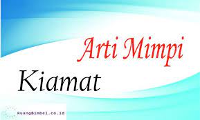 Documents similar to tafsiran mimpi menurut islam. Arti Mimpi Kiamat Menurut Psikolog Ruangbimbel Co Id