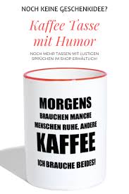 Kaffee Und Ruhe Tasse Zweifarbig My Fun Shirt And More Lustige Kaffeetassen Kaffee Spruche Lustige Tassen