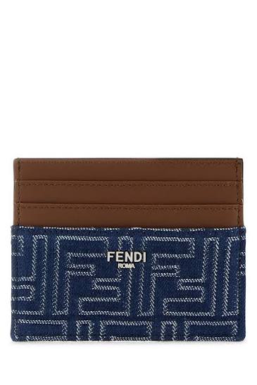Fendi Card holder, brown jeans