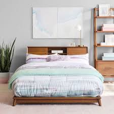 These diy headboards with plans are simple enough that you can make them over a weekend. Mid Century Headboard Storage Platform Bed Acorn