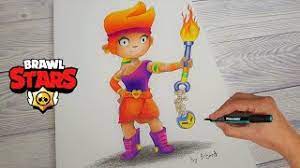 Submitted 1 year ago by sproutarispy. Desenez Brawl Stars Amber Brawler Nou Legendar Desen In Creion Youtube