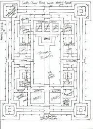 Minecraft Castle Floor Plan