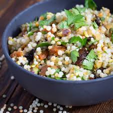 Add the drained couscous to the dressing and mix well. Lemon Pistachio Israeli Couscous Sweet Sour Savory