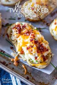 Easy Twice Baked Potatoes Recipe Best Twice Baked Potatoes Recipes Twice Baked Potatoes