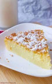 Crustless Custard Pie Recipe Baked Custard Recipe Custard Recipes Delicious Pies