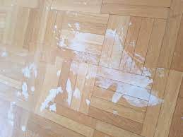 This method can work well on pasta sauce, dye and other stains. Cleaning Dried Up Hand Disinfectant From Lacquered Wood Floor Home Improvement Stack Exchange