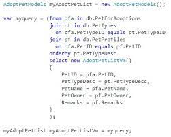 Of course, you can replace the inner join with any other join type, e.g., left outer join. Linq Example To Join Multiple Tables Where Null Match Are Expected