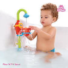 This automated play spout attaches to the tub and offers many ways to play with water. Hedeya Store The World S Best Selling Bath Toy Designed Facebook