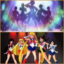 Otaple 1/2 — Cute High Earth Defense Club Love! and Sailor Moon