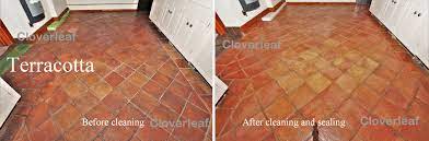 Using linseed oil on terracotta tiles, possibly combined with turpentine, can help reduce the porosity of terracotta tiles and protect them in the long run. How To Clean Seal Terracotta Floor Tiles