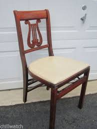 Stakmore Antique Wood Folding Chair By Aristocrats Of Folding Furniture Wood Folding Chair Folding Chair Chair